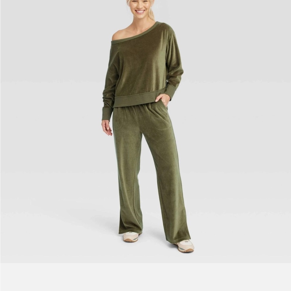 JoyLab Olive Lounge Set - Size Large